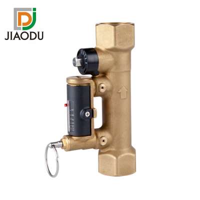 Brass Balancing Valve with Flow Meter