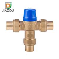 Factory outlet water heater ANTI-SCALD temperature thermostatic 3/4-Inch lead-free brass mixing valve