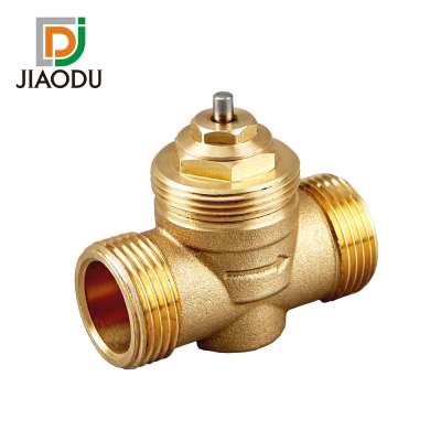 Brass Valvola Fan Coil 2 Vie Sede Conica