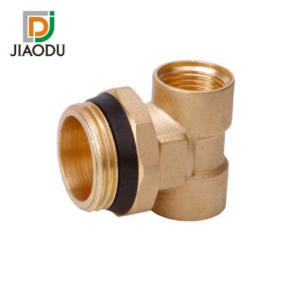 Male Tee Brass Pipe Fittings for Radiant Heating system